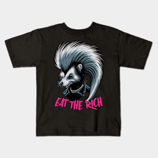 EAT THE RICH Kids T-Shirt